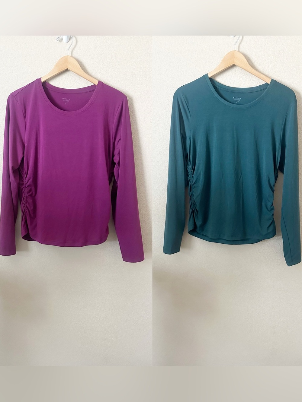 Athleta With Ease Cinch Top Bundle of 2 XL